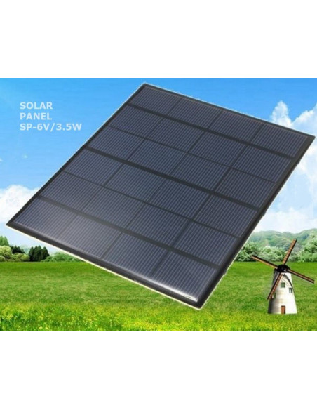 SP- 6V/9W Solar Panel 6 Volts - 9 Watt