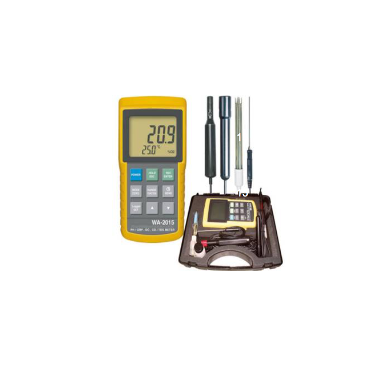 WA-2015 Kit completo de oxígeno PH/ Conductividad/ Temperatura