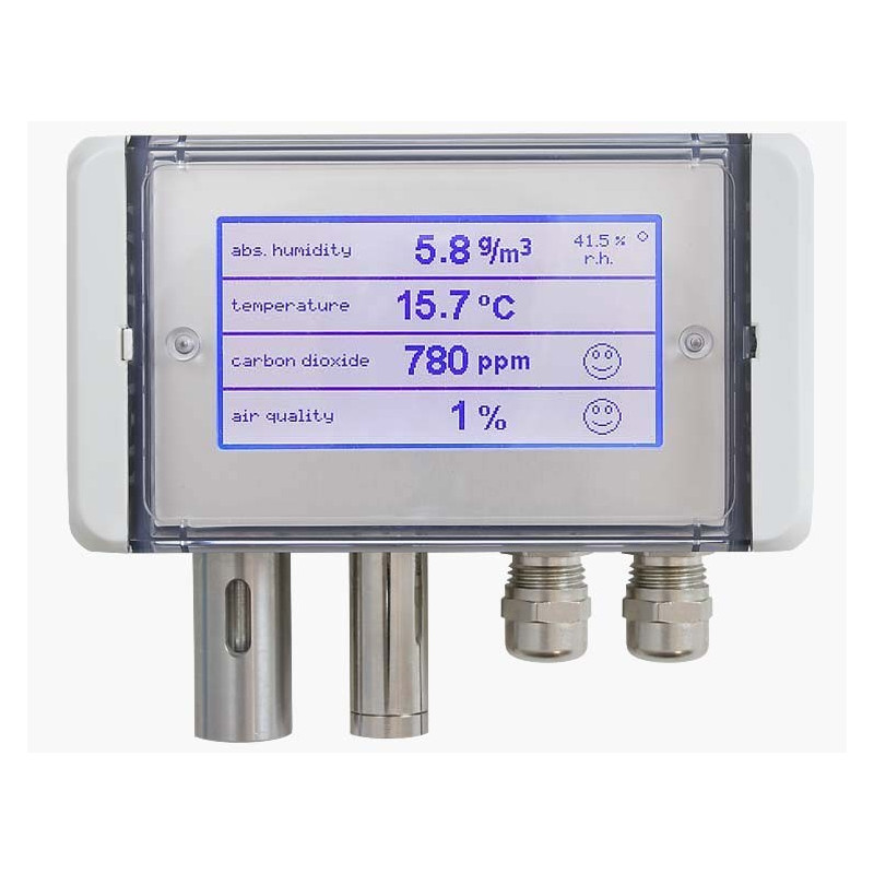 AO-CO2-M/A Sensor de Calidad de Aire de Múltiples Funciones (CO2, VOC, etc.), con display
