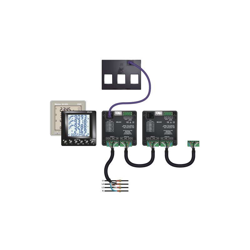 TAS240-EW Easywire "Plug and Play" Three Phase Measuring Current Transformer