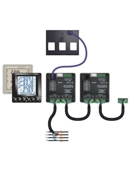 TAS240-EW Easywire "Plug and Play" Three Phase Measuring Current Transformer