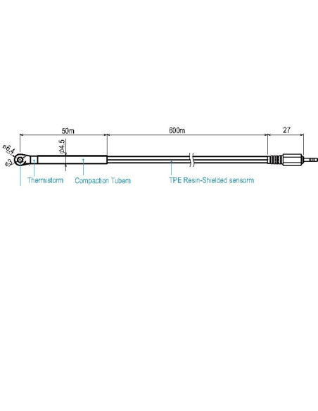 TR-0206 Sensor de temperatura