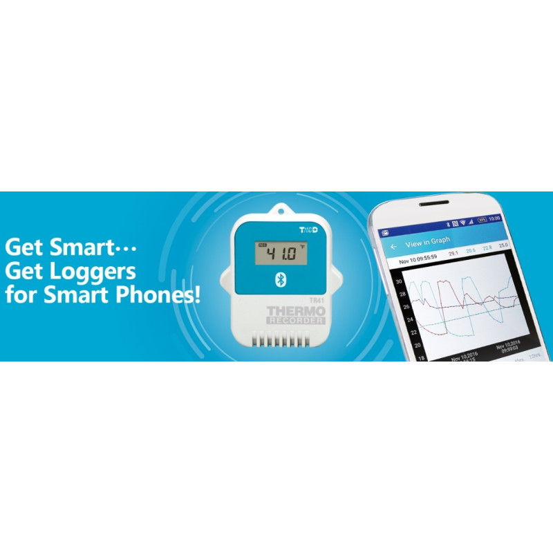 TR45 SERIES Registrador de Datos Bluetooth