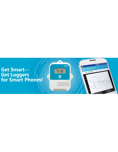 TR45 SERIES Registrador de Datos Bluetooth