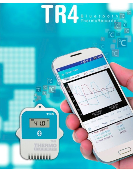 TR45 SERIES Registrador de Datos Bluetooth