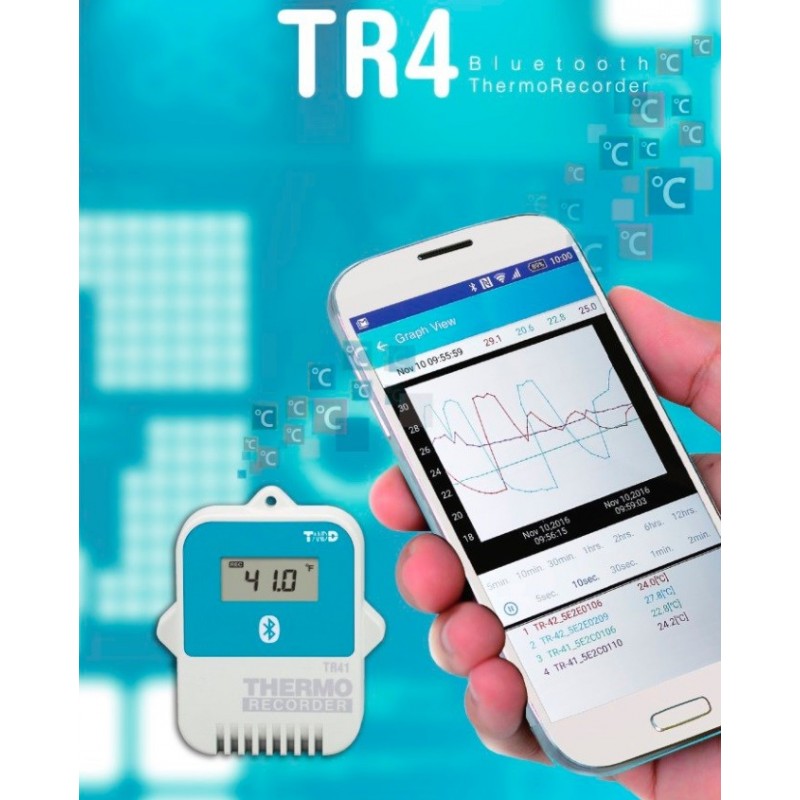 velocity air sensor 4-20ma Data or TR45 Logger Bluetooth Thermocouple SERIES with