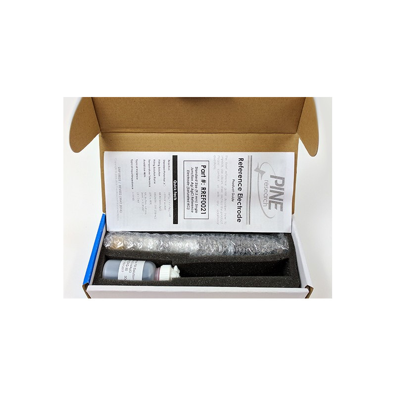 RREF0021 Single Junction Silver Chloride (Ag/AgCl) Reference Electrode