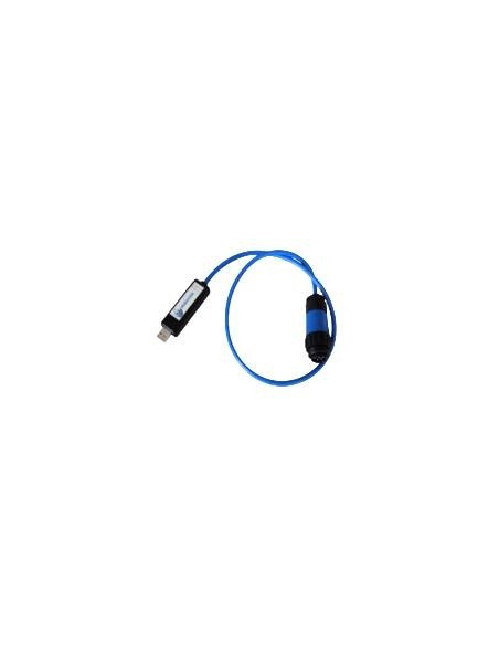 Conversor USB-RS485 para conectar o sensor a um PC para calibração e configuração