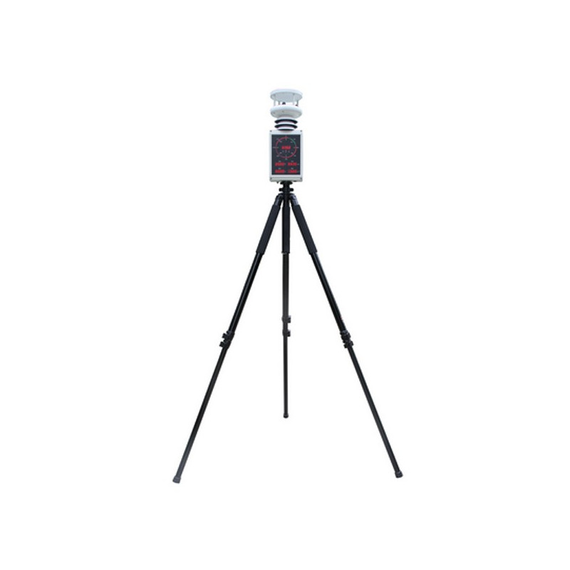 AO-WDS-63/7 Mini Portable Weather Station with Display for Local Speed and Wind Direction Display