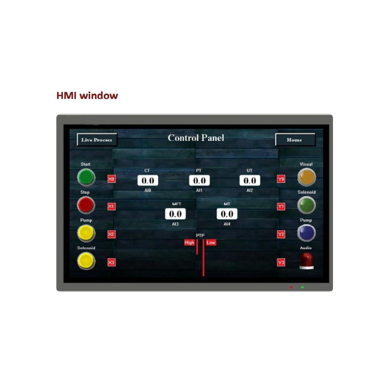 Scientech2473 Banco de Trabajo de Medición de Nivel