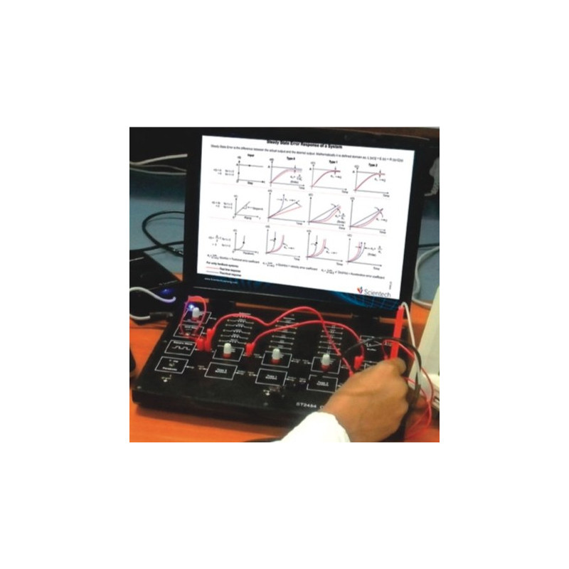 Scientech2454 Simulador de sistema de control