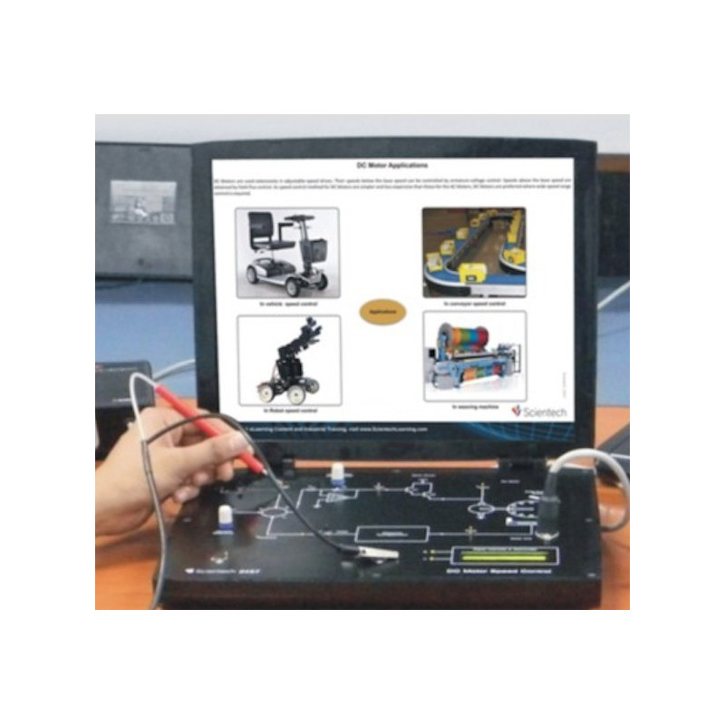Scientech2457 DC Motor Speed Control