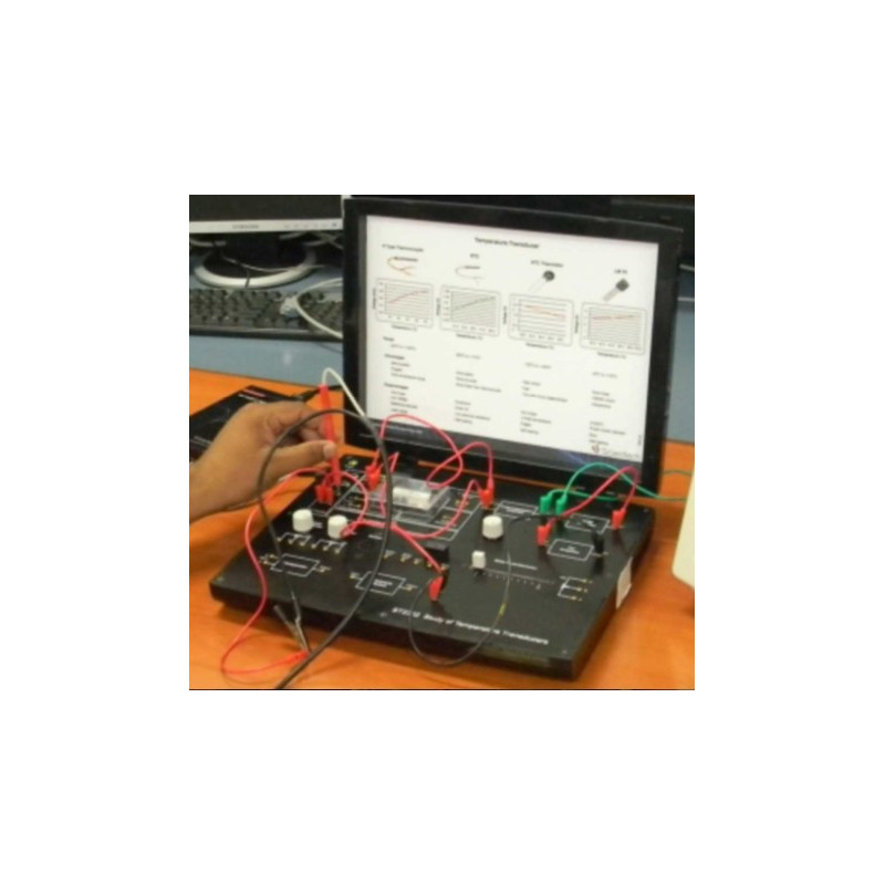 Scientech2302 TechBook para Estudo de Transdutores de Temperatura