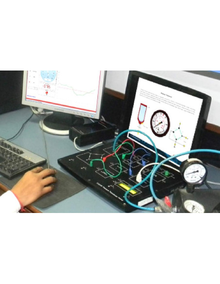 Scientech2308 TechBook para Explorador de la Presión del Transductor