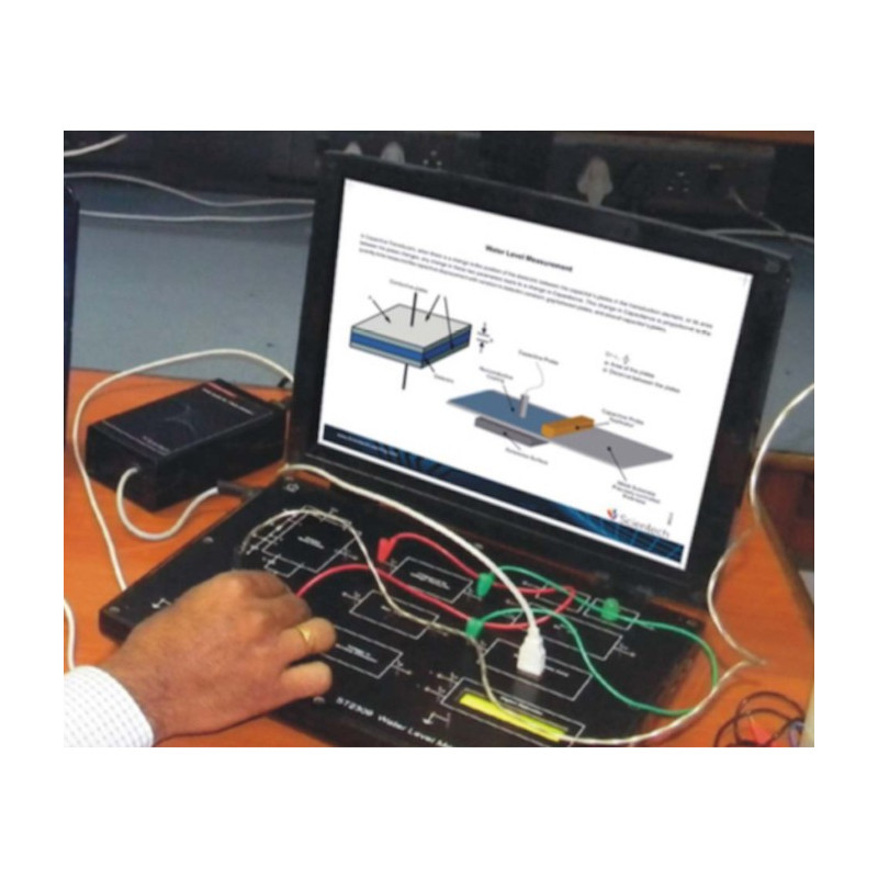 Scientech2309 Techbook para o Nível de água instrutor Medição