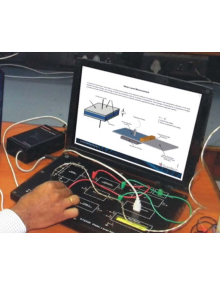 Scientech2309 Techbook para o Nível de água instrutor Medição