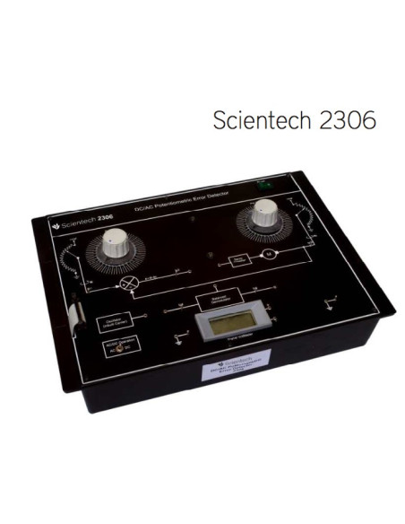 Scientech2306 Potenciómetro Detector de Error DC/AC