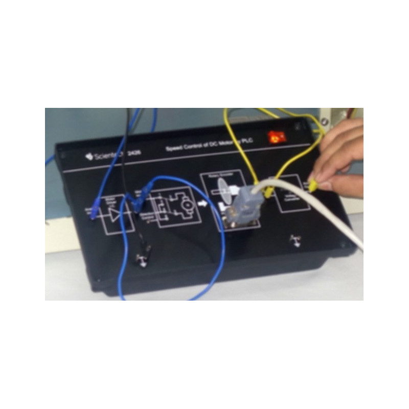 Scientech2426 Speed Control of DC Motor by PLC