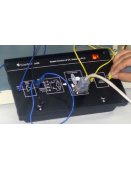 Scientech2426 Control de Velocidad de Motor por PLC