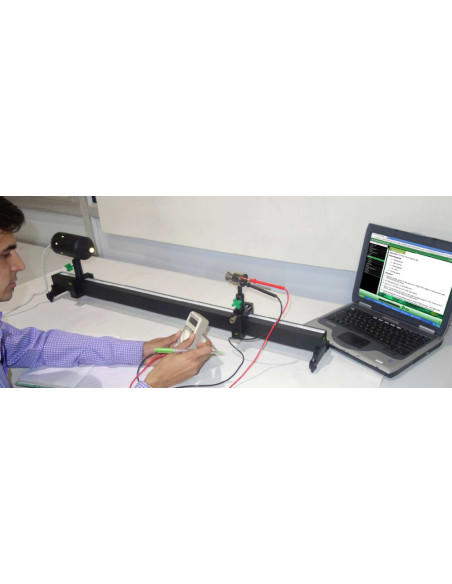 Nvis 6006D Demonstração da lei do quadrado inverso