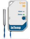CX702 Gravador InTemp Criogênico (-200 ° a 50 ° C) Registrador de Dados de Uso Único