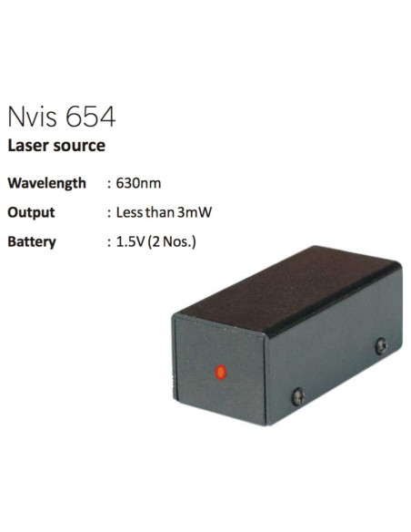 Nvis 654 Fonte de Laser