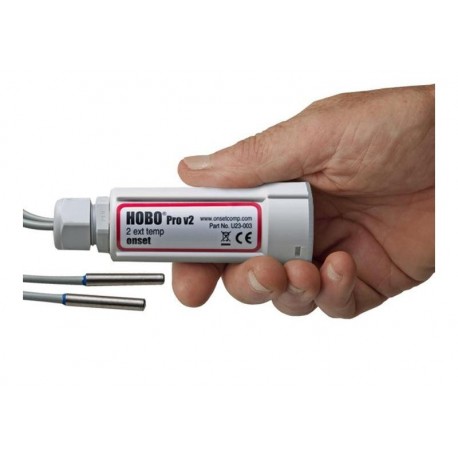 HOBO Prov2 (U23-003) Data Logger com 2 sensores de Temperatura Externa