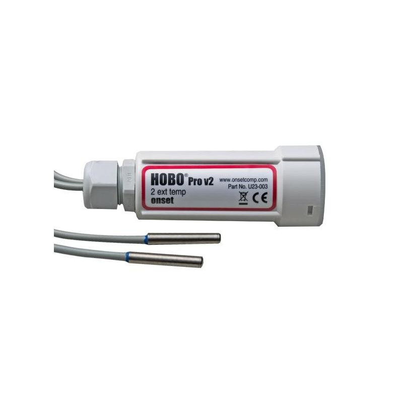 HOBO Prov2 (U23-003) Data Logger with 2 Ext. Temperature Sensors