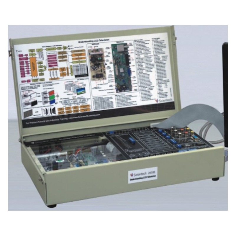 Scientech2651B Laboratório de Compreensão da Televisão LCD