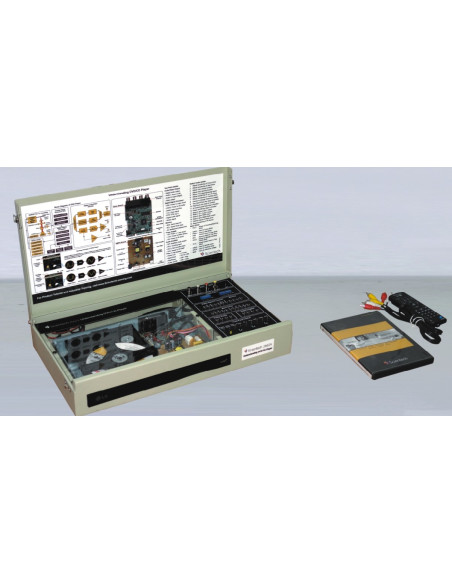 Scientech2662A Laboratorio para el Estudio del Reproductor de DVD/CD