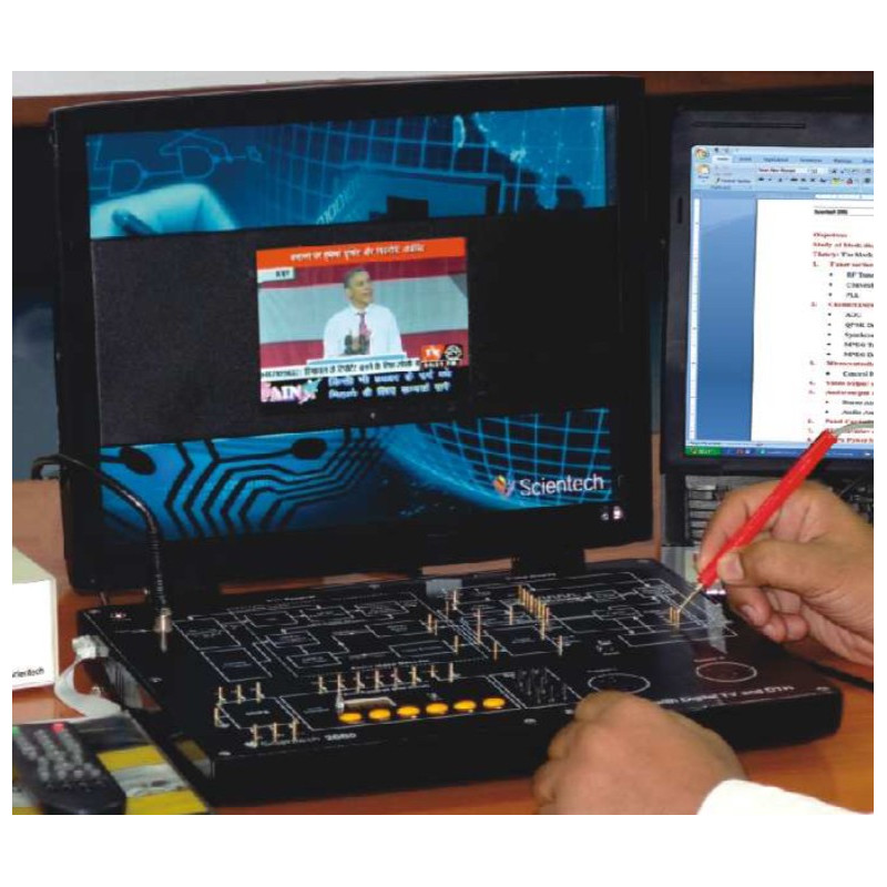 Scientech2665 TechBook para Experimentos con TV Digital y DTH