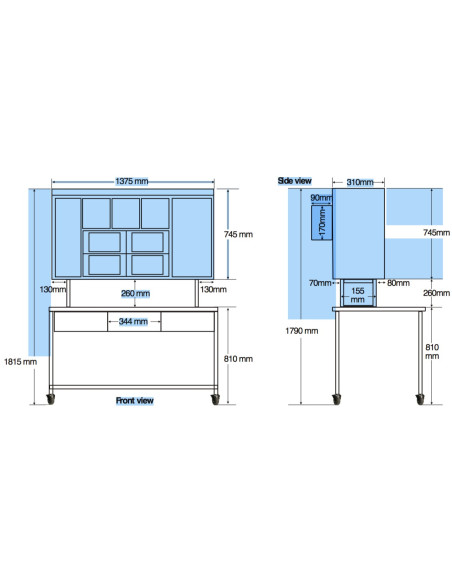 Scientech2700 Laboratório Eletrônico de Alta Voltagem
