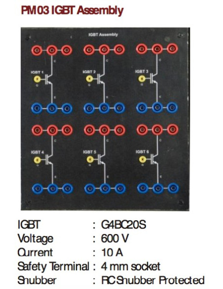 Power Circuit Module - PM 03 IGBT Assembly 600V
