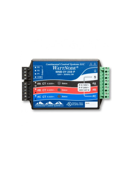 TWNB-3Y-208P KW / h Transdutor de potência 2 ou 3 Circuito de derivação