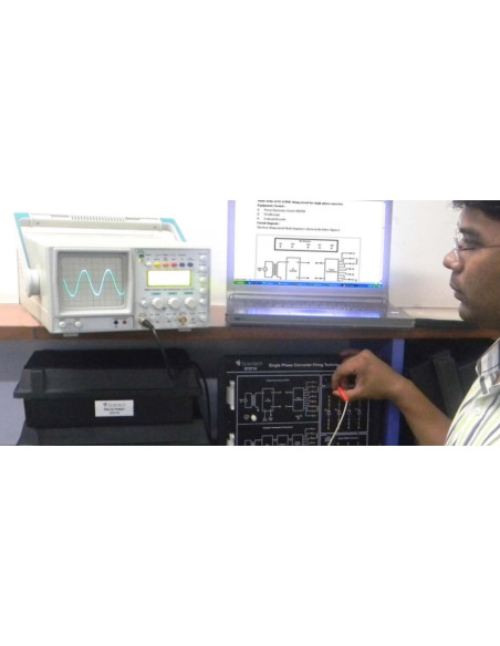 Scientech2710 Conversor Monofásico de Laboratório Técnicas de Tiro