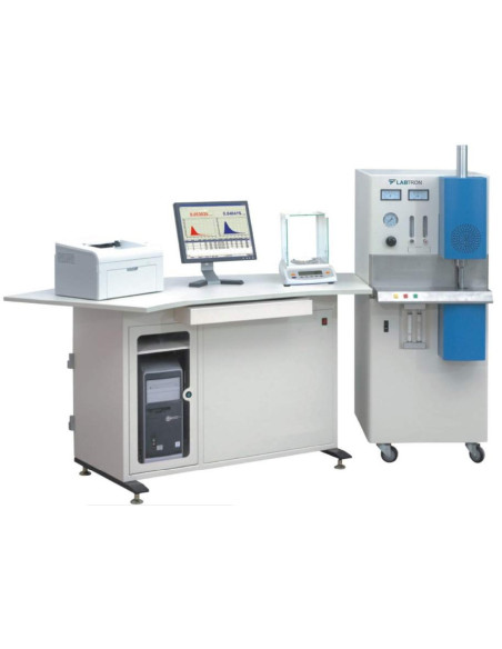 LCSA-A10 Analisador IR de Carbono e Enxofre