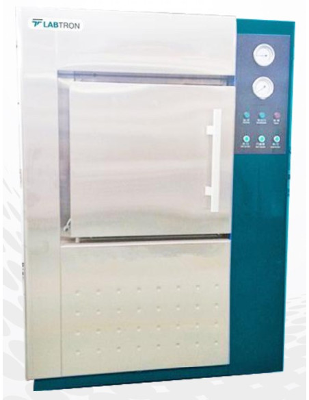 LHA-D13 Autoclave Horizontal para Laboratorio Controlado por Microprocesador de Doble Puerta (800 L/ 139 °C)