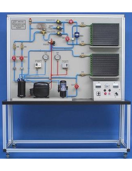 Sistema de Ciclo de Refrigeración y Bomba de Calor
