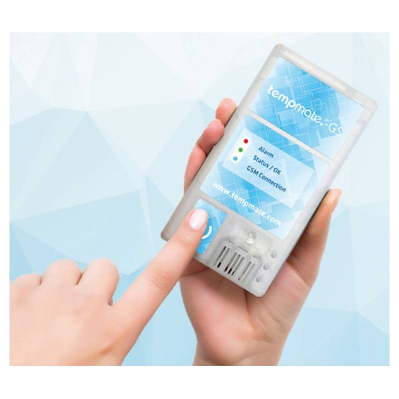 Tempmate.®-GS Monitoramento em tempo real da cadeia de frio