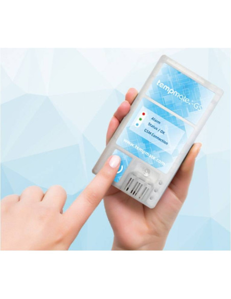 Tempmate.®-GS Monitoramento em tempo real da cadeia de frio