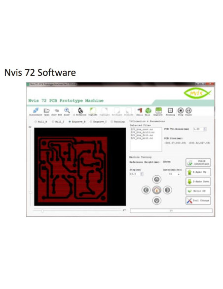 Nvis 72 Máquina de Prototipagem PCB