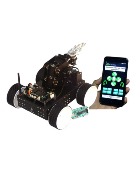 Nvis3301C Educational Robot with 5 Axis moving Arm