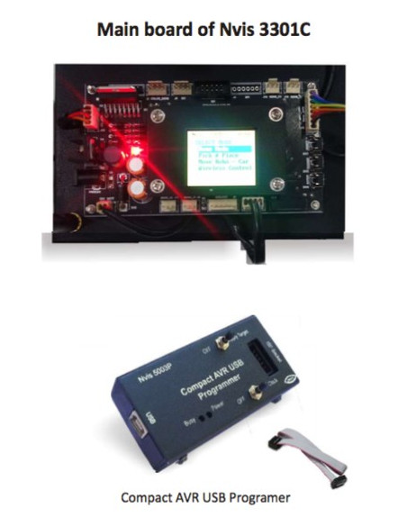 Nvis3301C Educational Robot with 5 Axis moving Arm