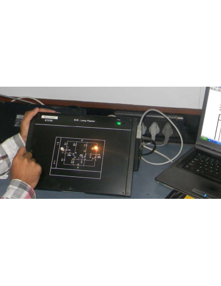 Scientech2705 Plataforma de Lâmpada SCR Flashing