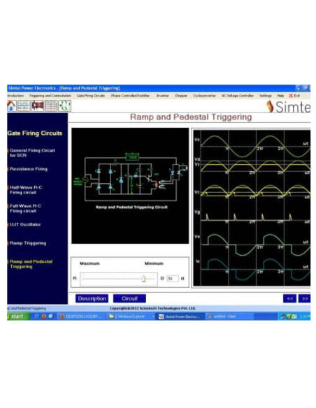 Scientech2711 Plataforma para Regulador de Lâmpada