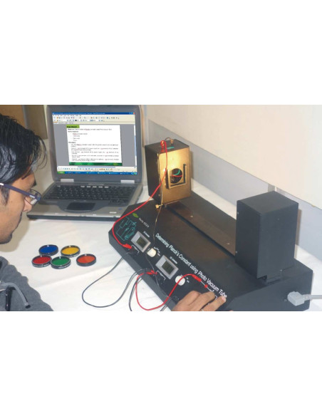 Nvis 6024 Laboratorio para Determinar la Constante de Planck utilizando un Tubo de Vacío Fotográfico