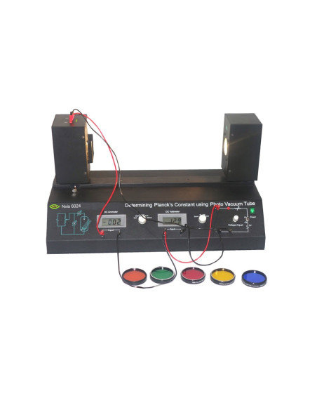 Nvis 6024 Laboratório para Determinar a Constante de Planck usando um Tubo de Vácuo Fotográfico