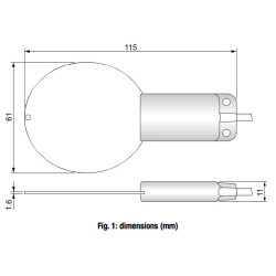 HD 3901 Sensor de Humedad de Hoja (0 - 100%)  2