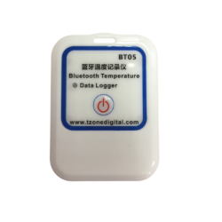 low-energy Bluetooth temperature data recorder