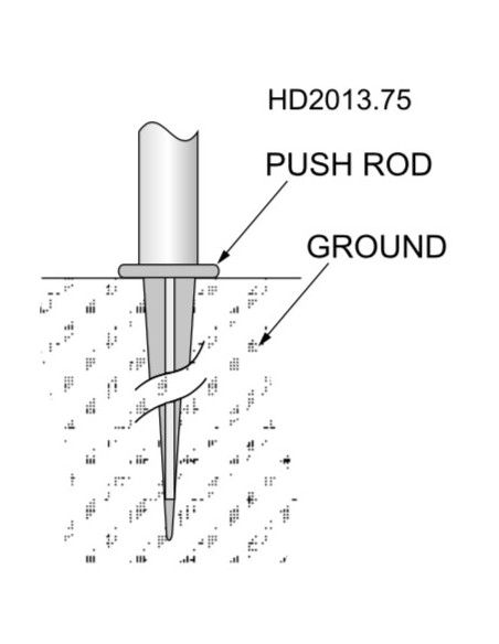 HD 2003.75 Base de Punta para Pluviómetro